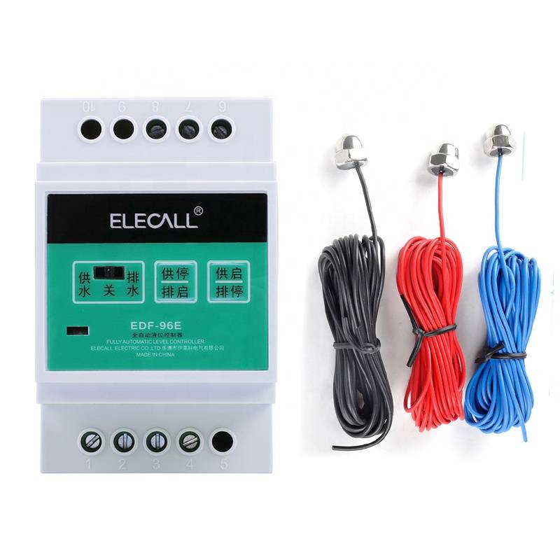 Float Switch Pump Auto Pump Water Switch Sensor Ac220v Water Pump Controller Liquid Level Controller Edf-96e/f