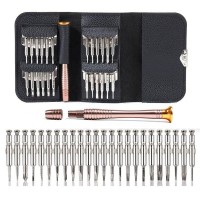 Pocket Mini 25 in 1 Precision Screwdriver Repairing Opening Tool Kit Set