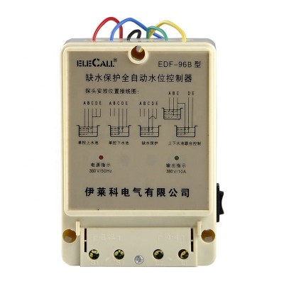 Edf-96b Float Switch Water Automatic Level Controller 10A 380V 1100W Liquid Level Detection Sensor Water Pump Controller